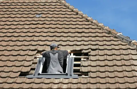 Pose de velux - Laye